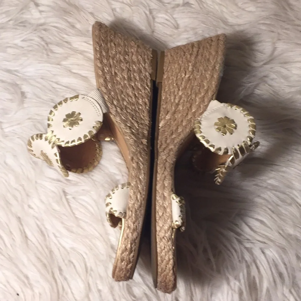 Jack Rogers gold jack